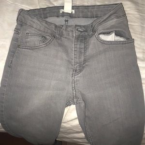 H & M Grey Jeans